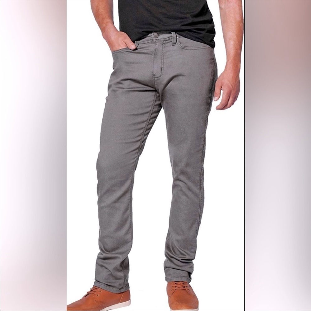 DU/ER N2X Relaxed Fit Soft Stretch Odor Sweat Resistant Gray Chino Pants 32x28